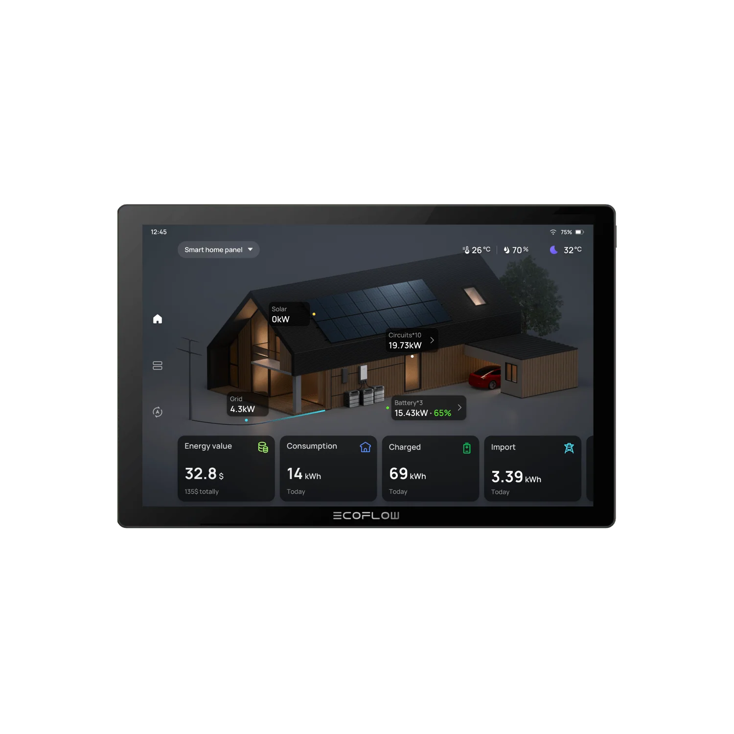 EcoFlow PowerInsight Home Energy Manager (Recommend Accessory)