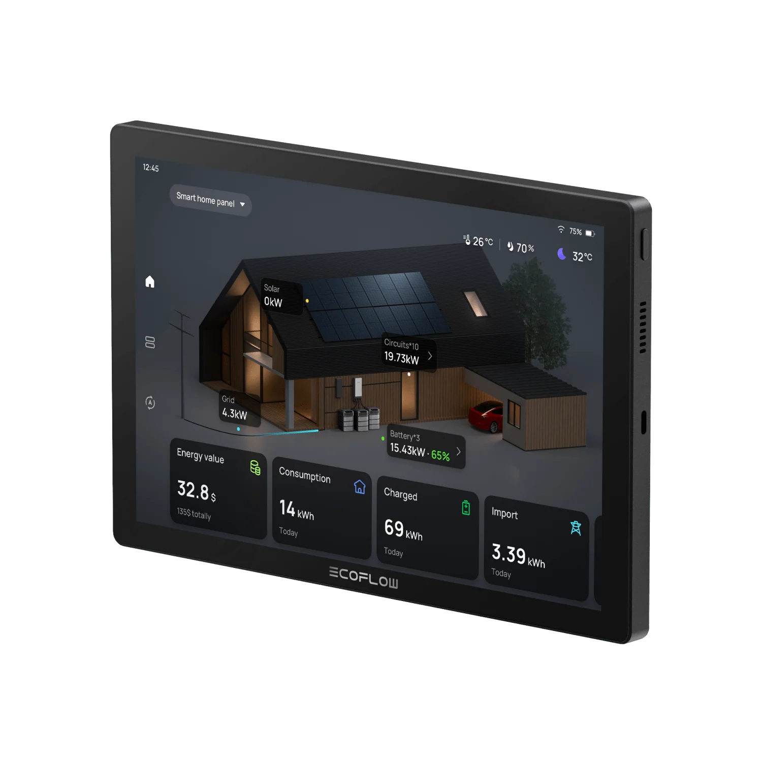 EcoFlow PowerInsight Home Energy Monitor (Recommended Accessory) 2 EcoFlow PowerInsight Home Energy Monitor (Recommended Accessory)
