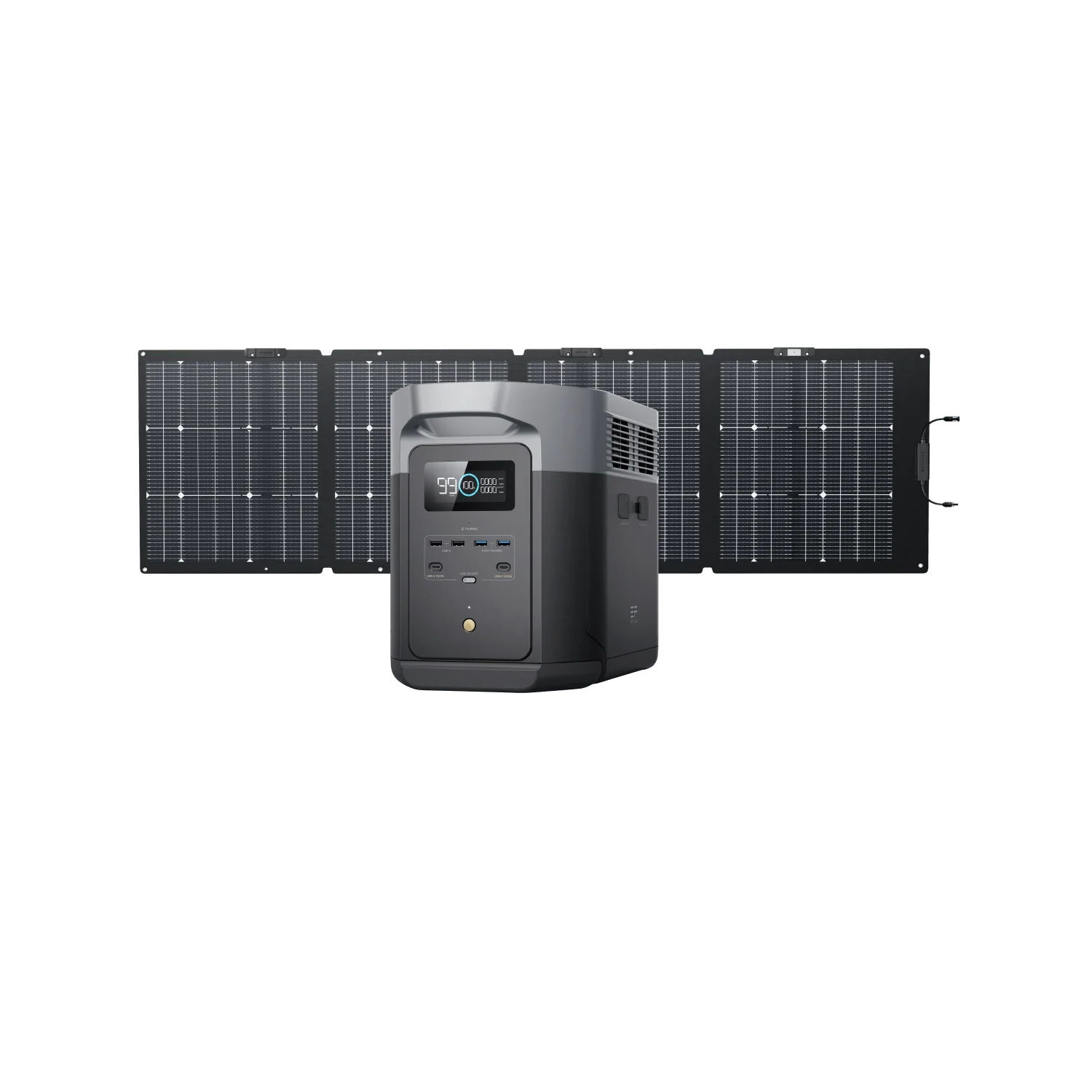 EcoFlow DELTA 2 Max Solar Generator (PV160W) 1 EcoFlow DELTA 2 Max Solar Generator (PV160W)