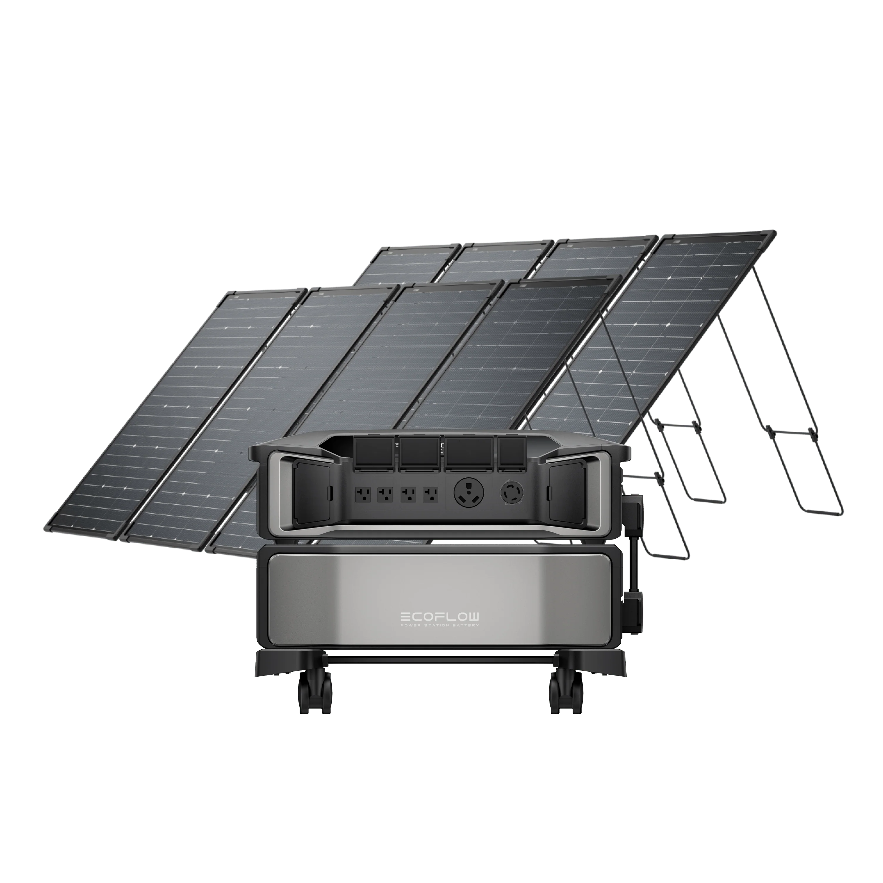 EcoFlow DELTA Pro Ultra Solar Generator 5 DELTA Pro Ultra + 500W Solar Kit x 2 sets