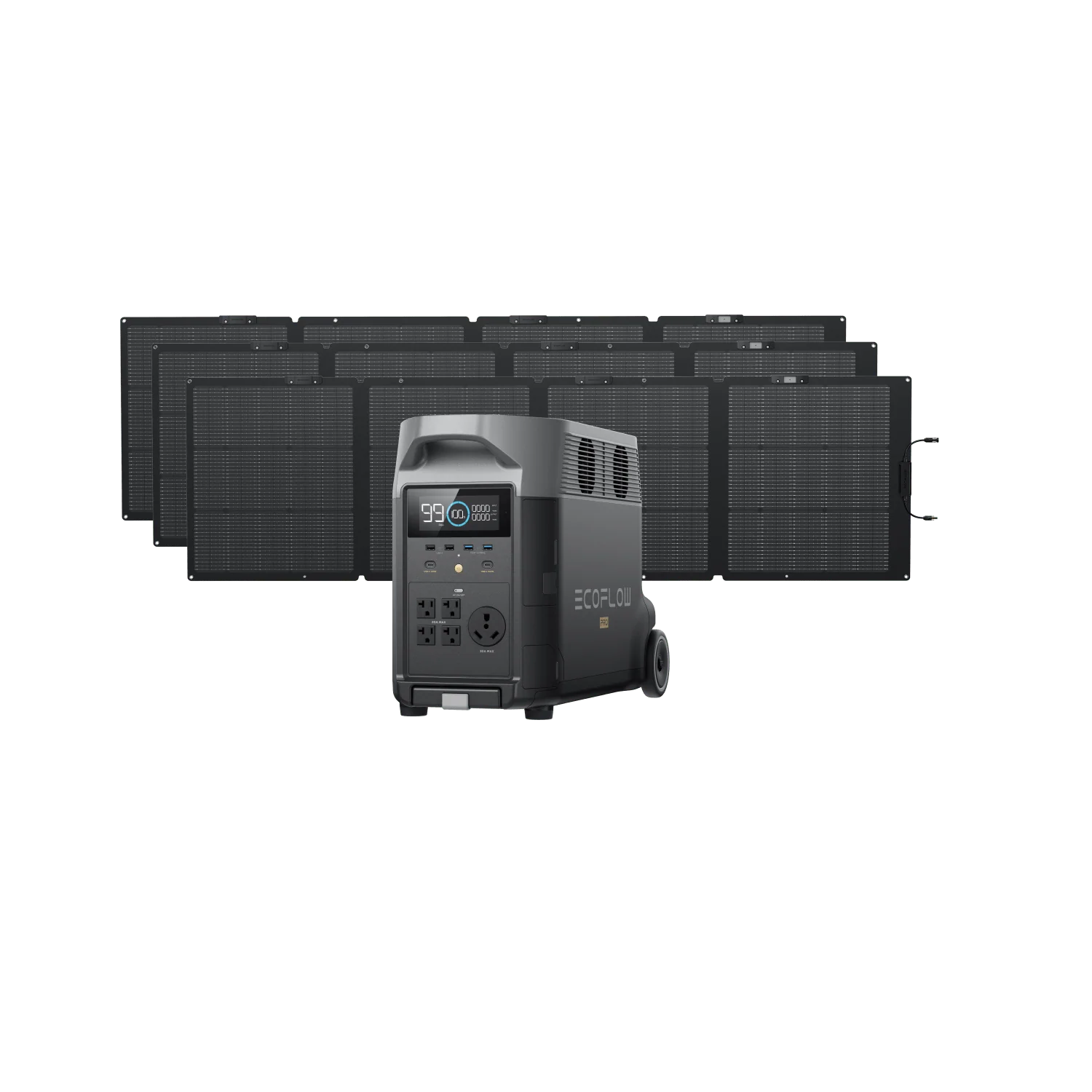 EcoFlow DELTA Pro Solar Generator (PV220W) 2 EcoFlow DELTA Pro Solar Generator (PV220W)