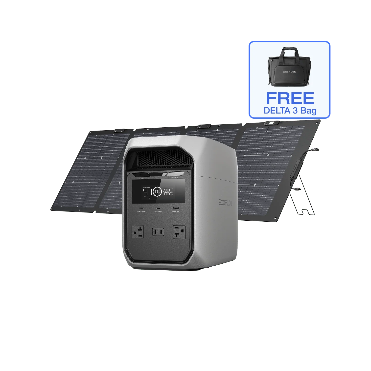 EcoFlow DELTA 3 Classic Portable Power Station (1024Wh) 13 EcoFlow DELTA 3 Classic Portable Power Station (1024Wh) - (Y26 PD) Gift