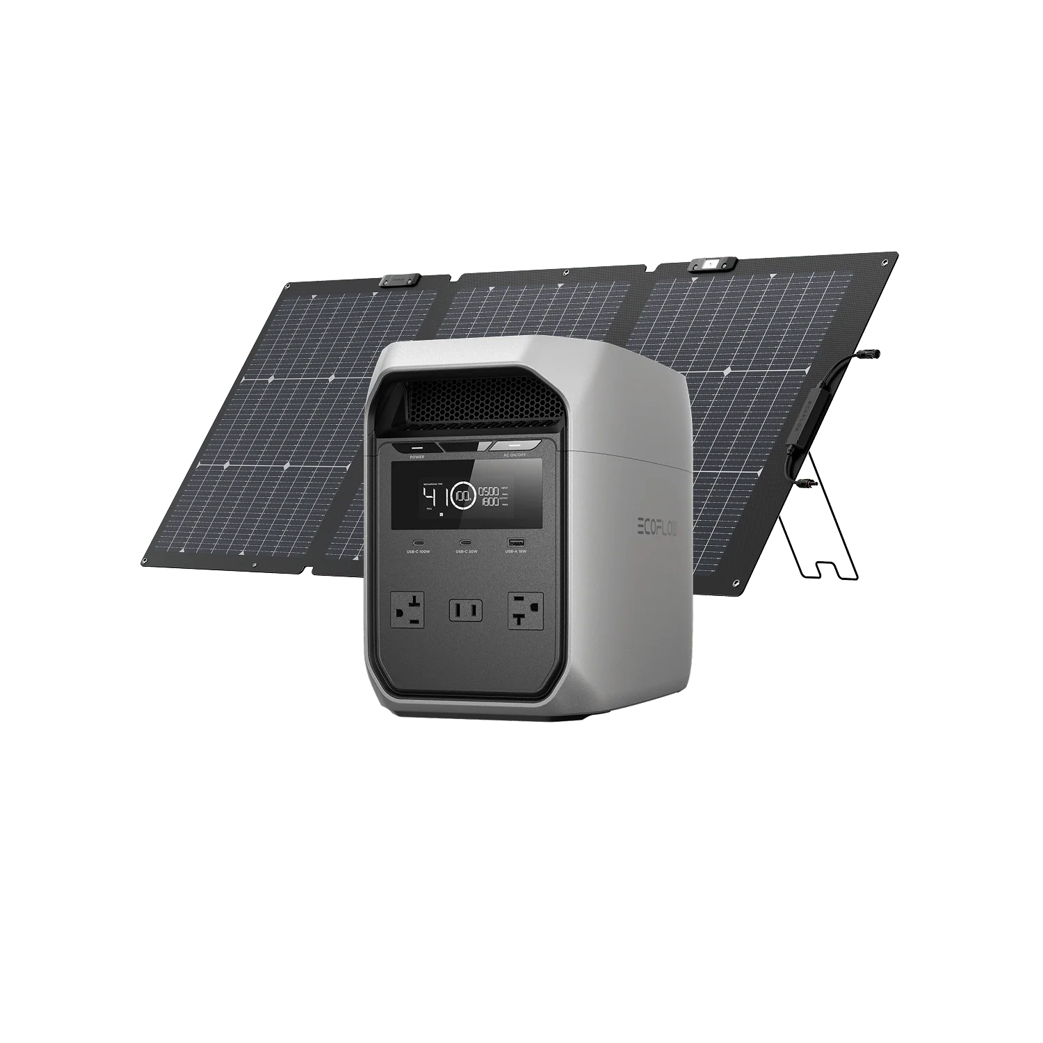 EcoFlow DELTA 3 Classic Solar Generator 2 EcoFlow DELTA 3 Classic Portable Power Station (1024Wh) - (Y26 PD) Gift