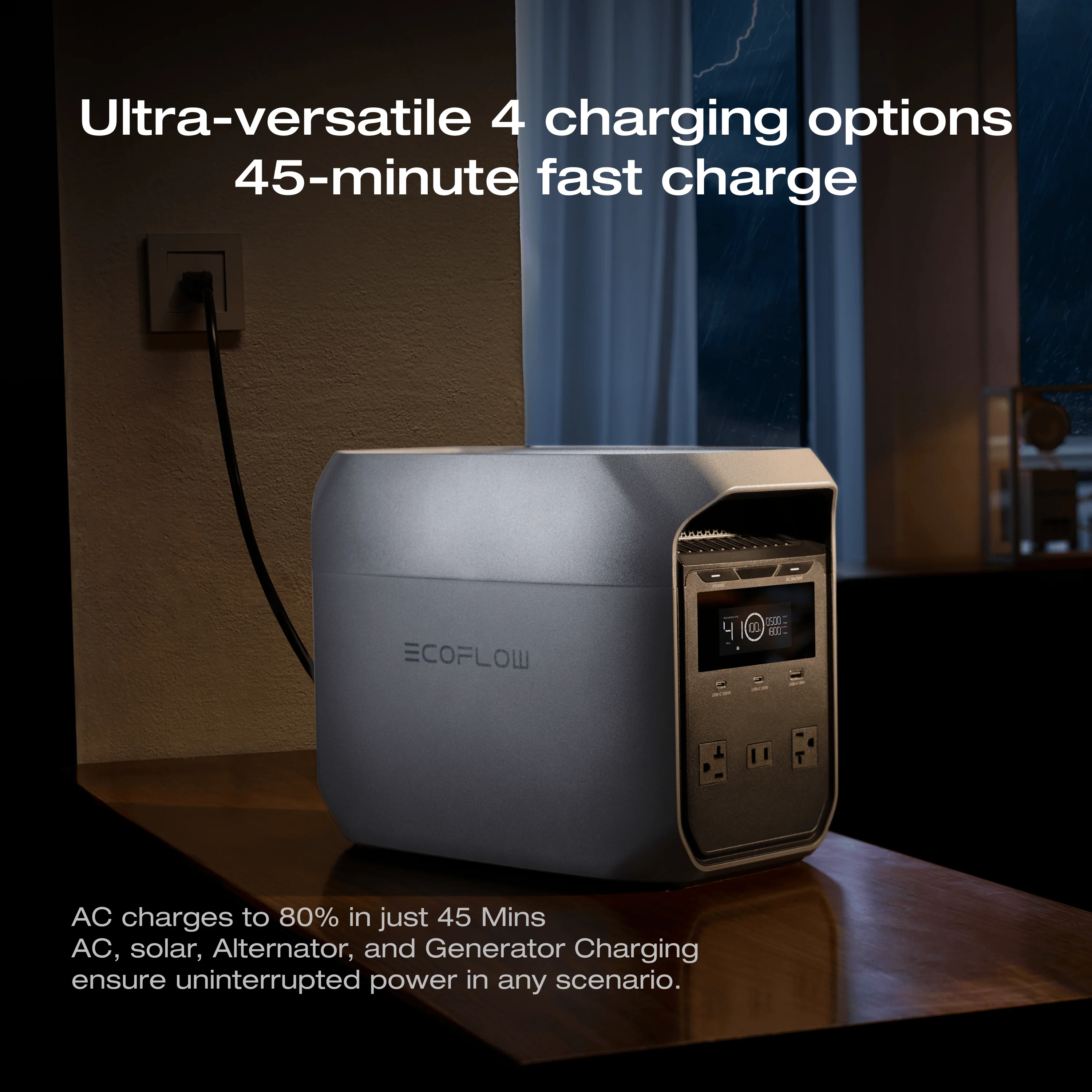 EcoFlow DELTA 3 Classic Portable Power Station (1024Wh) 3 EcoFlow DELTA 3 Classic Portable Power Station (1024Wh) - (Y26 PD) Gift