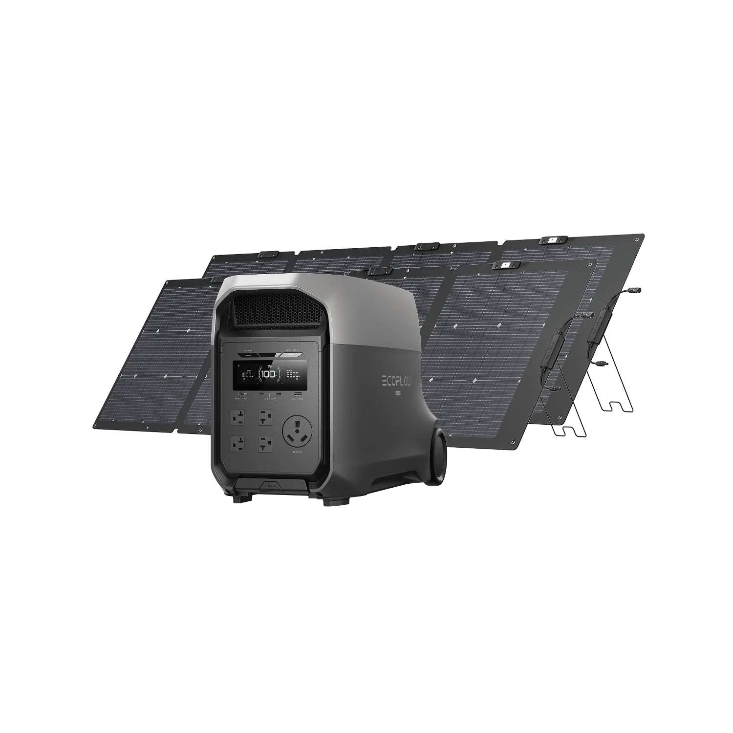 EcoFlow DELTA 3 Ultra Series Portable Power Station (3072Wh) 14 (Members-only) DELTA 3 Ultra (3072Wh) + 2 × 220W Solar Panel + Free Power Hat