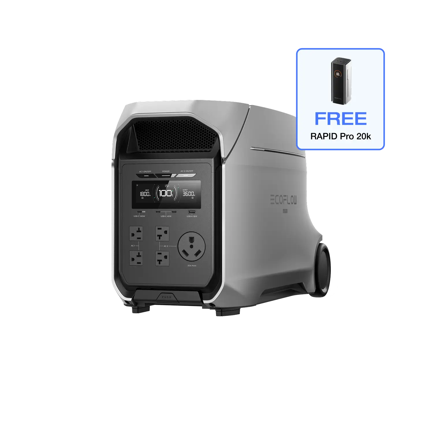 EcoFlow DELTA 3 Ultra Series Portable Power Station (3072Wh) 24 DELTA 3 Ultra Plus Portable Power Station (3072Wh)