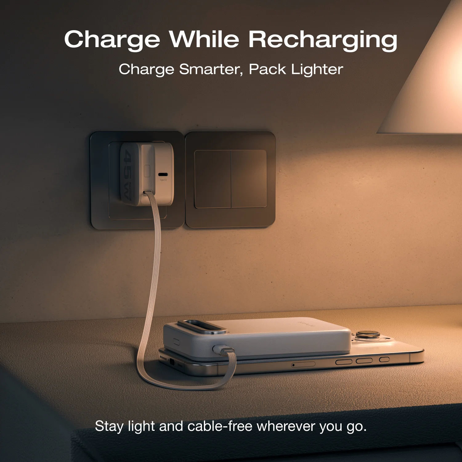 EcoFlow RAPID Mag Qi2 Magnetic Power Bank (10,000mAh, 15W) 14 EcoFlow RAPID Mag Qi2 Power Bank (10K, 15W) + RAPID 65W GaN Charger with 100W Cable