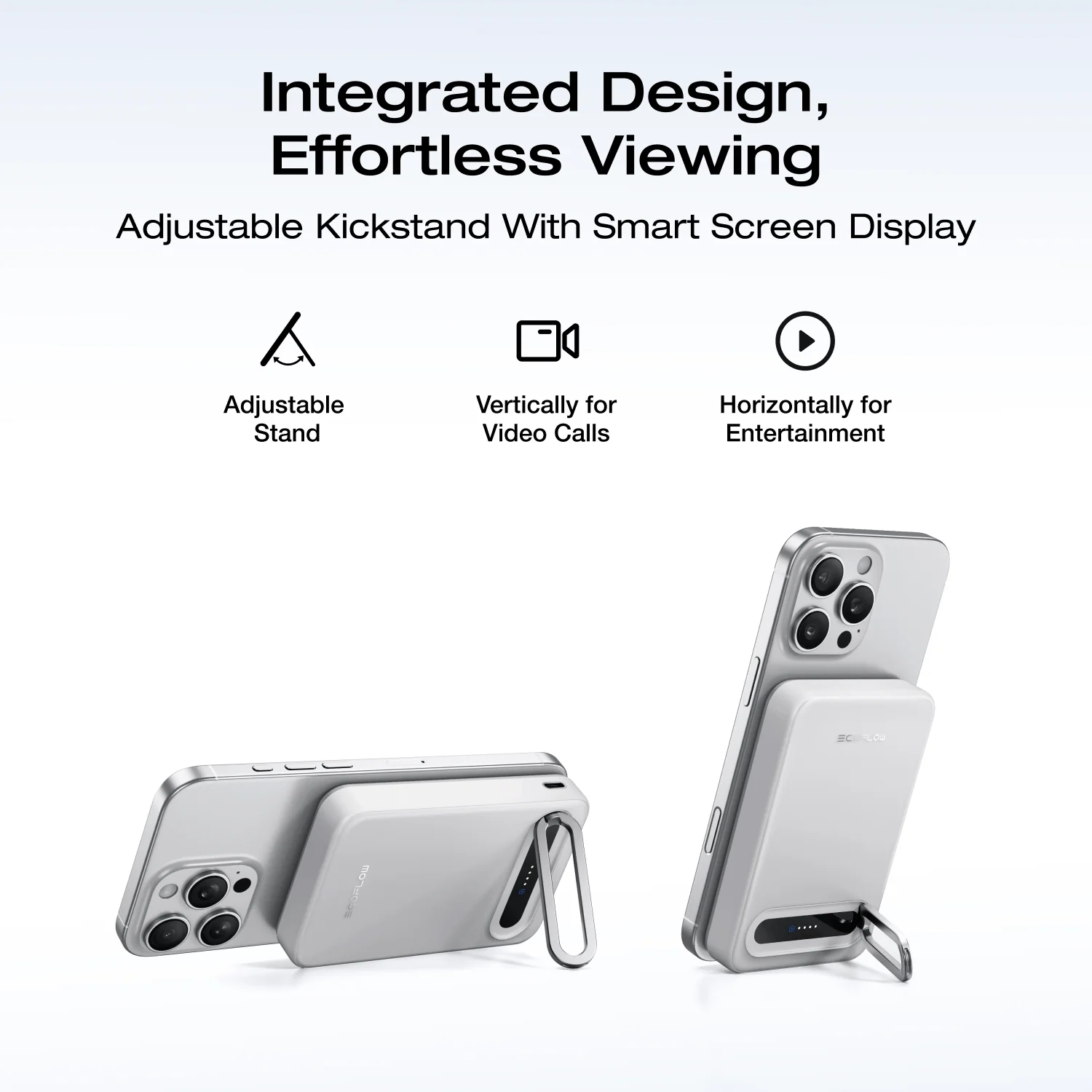 EcoFlow RAPID Mag Qi2 Magnetic Power Bank (10,000mAh, 15W) 16 EcoFlow RAPID Mag Qi2 Power Bank (10K, 15W) + RAPID 65W GaN Charger with 100W Cable