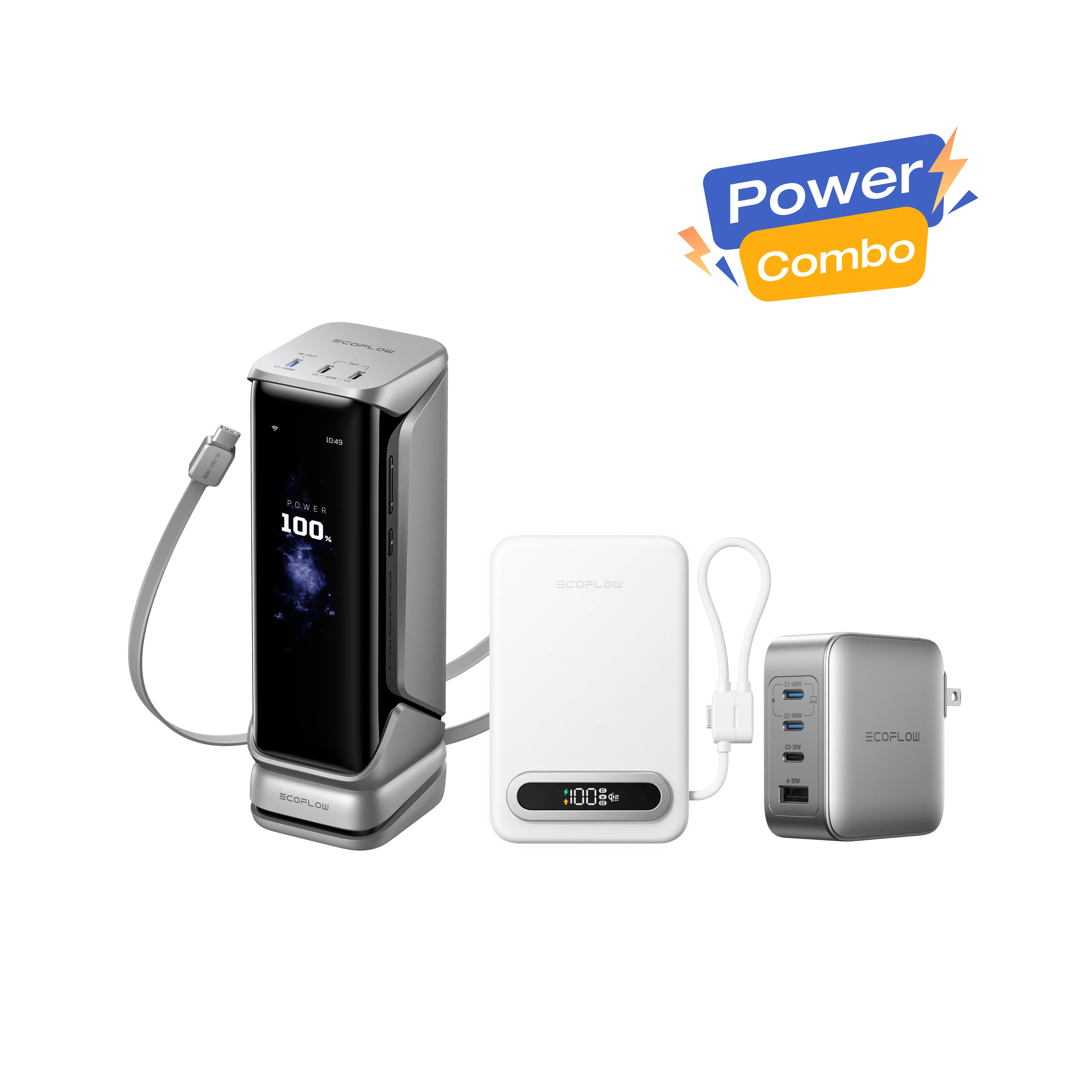 EcoFlow RAPID Pro Power Bank + RAPID Mag Qi2.2 Power Bank + 140W Charger 2 EcoFlow RAPID Pro Power Bank + RAPID Mag Qi2.2 Power Bank + 140W Charger