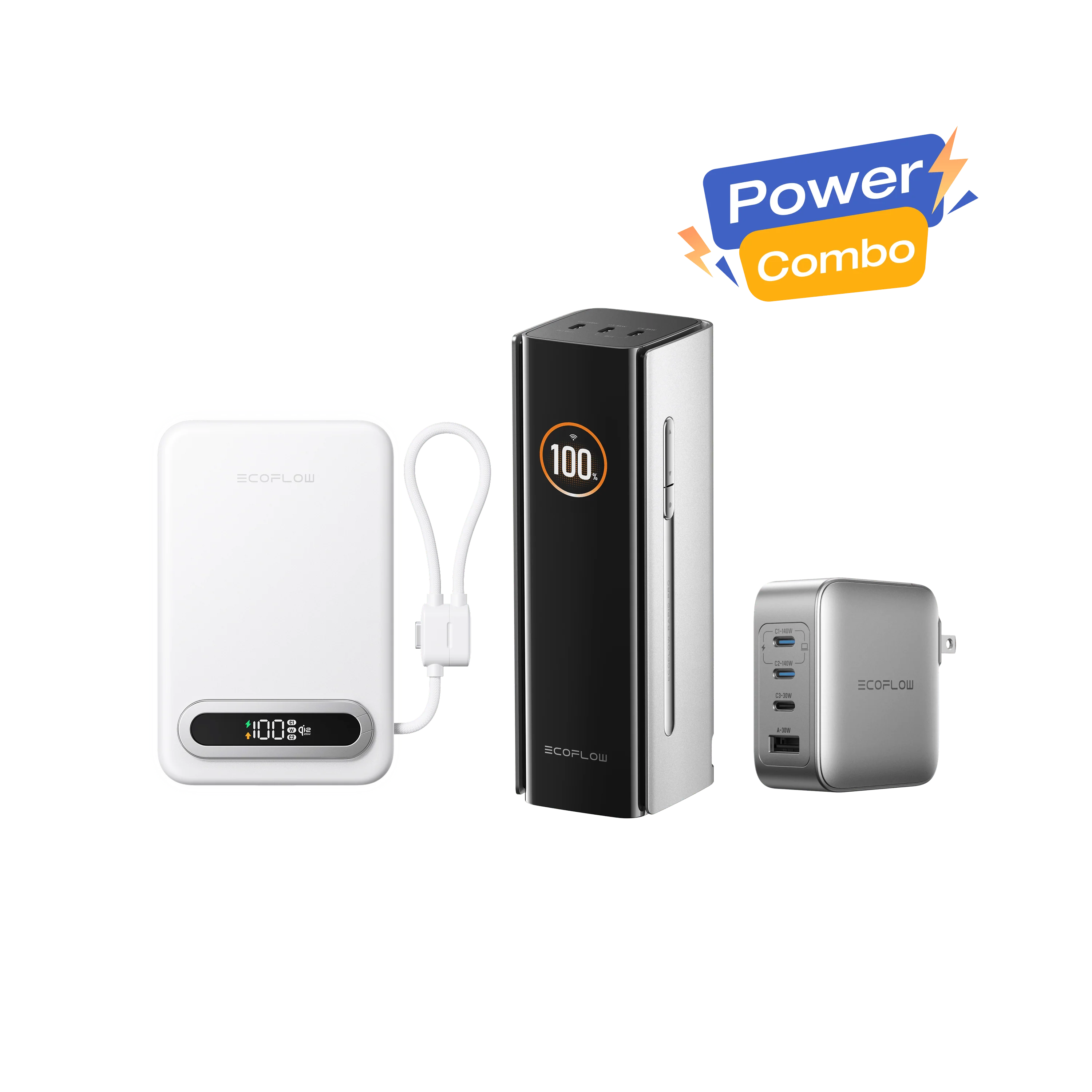 EcoFlow RAPID Pro Power Bank + RAPID Mag Qi2.2 Power Bank + 140W Charger 4 EcoFlow RAPID Pro Power Bank + RAPID Mag Qi2.2 Power Bank + 140W Charger