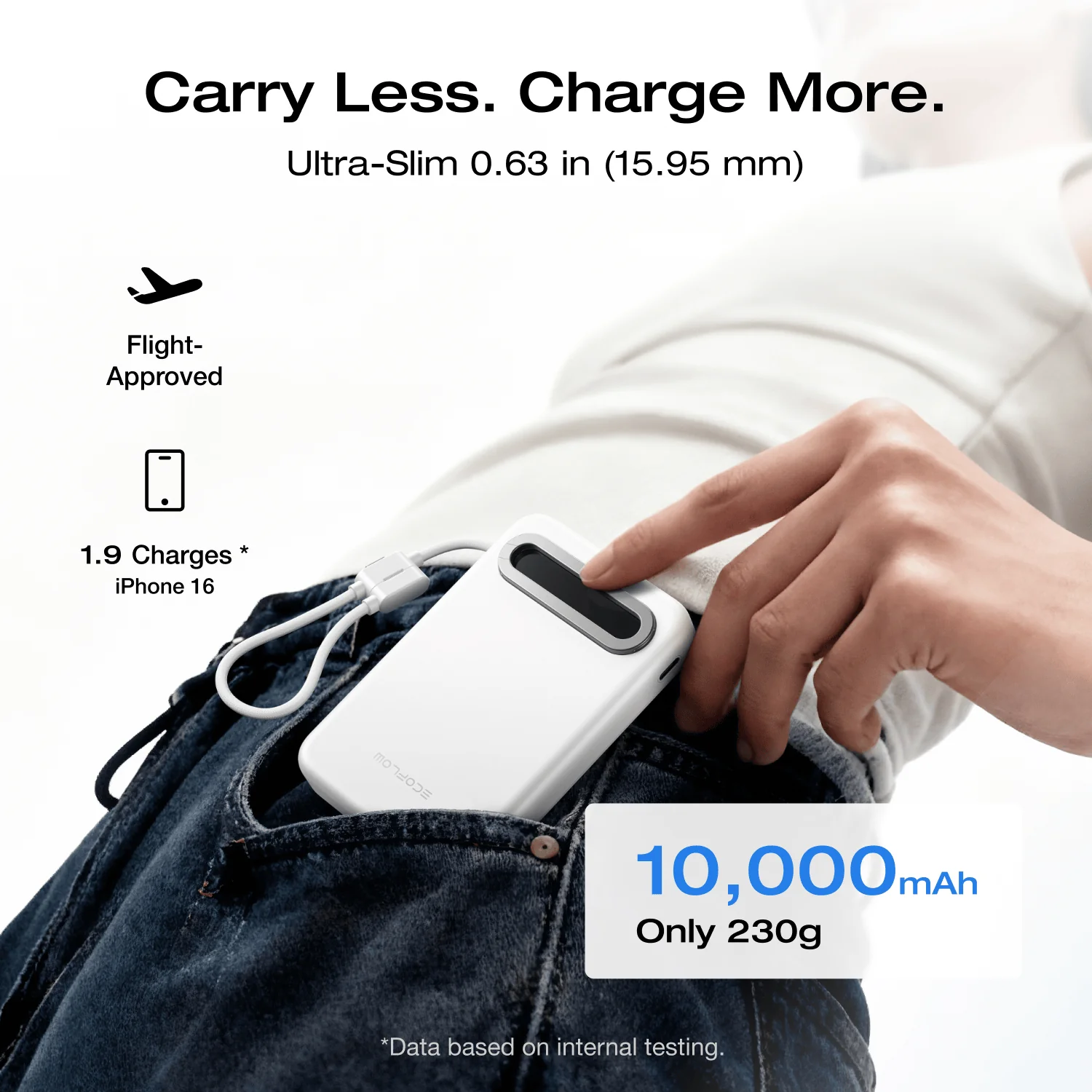 EcoFlow RAPID Mag Qi2.2 Magnetic Power Bank (10,000mAh, 25W, Built-in USB-C Cable) 13 EcoFlow RAPID Mag Qi2.2 Magnetic Power Bank (10,000mAh, 25W, Built-in USB-C Cable)
