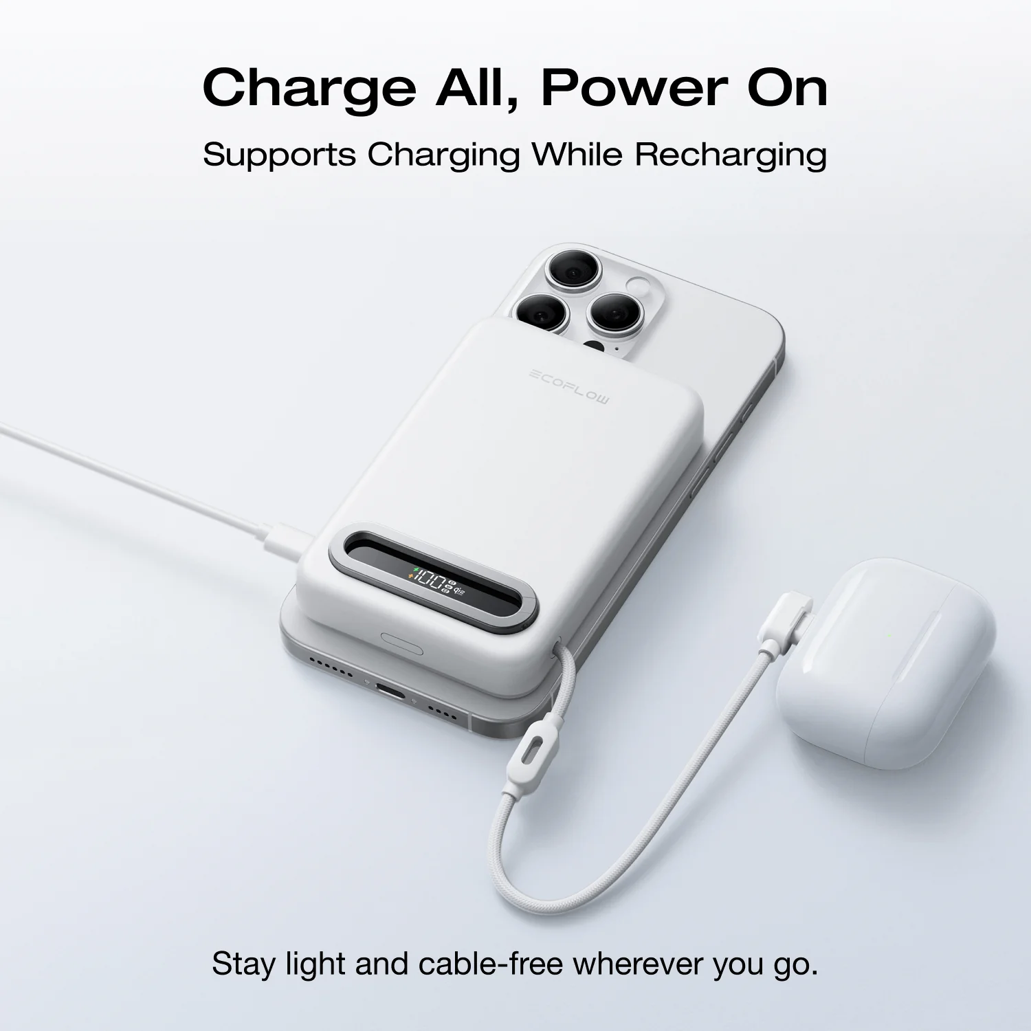 EcoFlow RAPID Mag Qi2.2 Magnetic Power Bank (10,000mAh, 25W, Built-in USB-C Cable) 15 EcoFlow RAPID Mag Qi2.2 Magnetic Power Bank (10,000mAh, 25W, Built-in USB-C Cable)