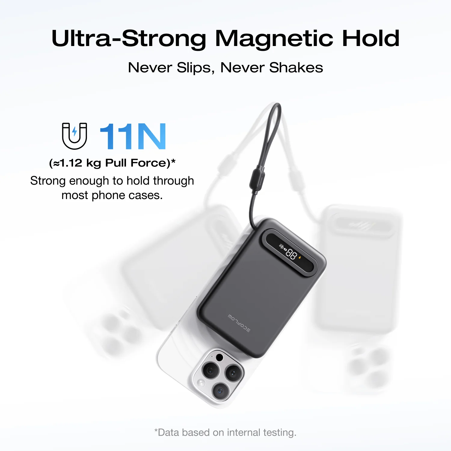 EcoFlow RAPID Mag Qi2.2 Magnetic Power Bank (10,000mAh, 25W, Built-in USB-C Cable) 5 EcoFlow RAPID Mag Qi2.2 Magnetic Power Bank (10,000mAh, 25W, Built-in USB-C Cable)