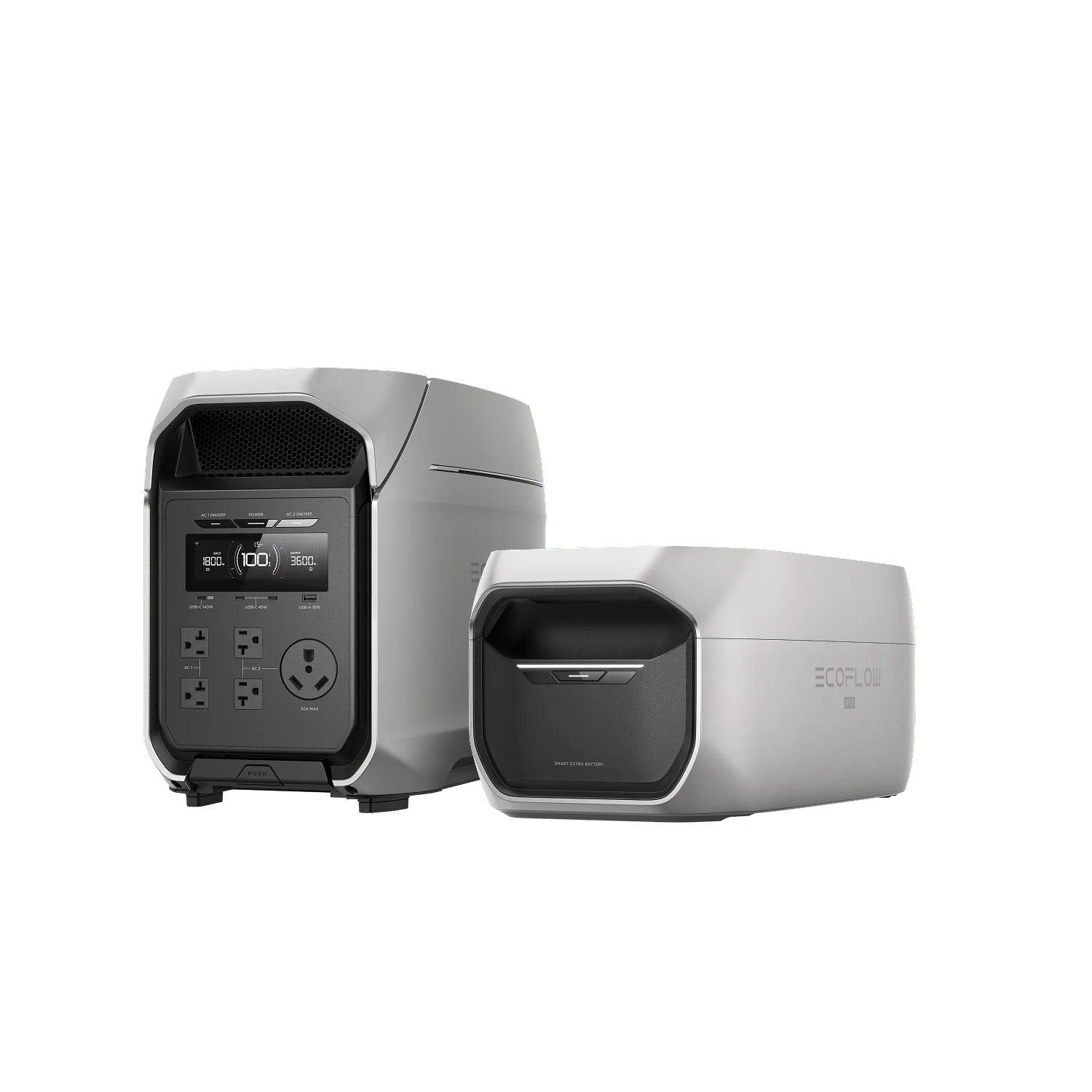 EcoFlow DELTA 3 Max Plus (2048Wh) Smart Extra Battery-APP Only 5 EcoFlow DELTA 3 Max Series Portable Power Station (2048Wh)