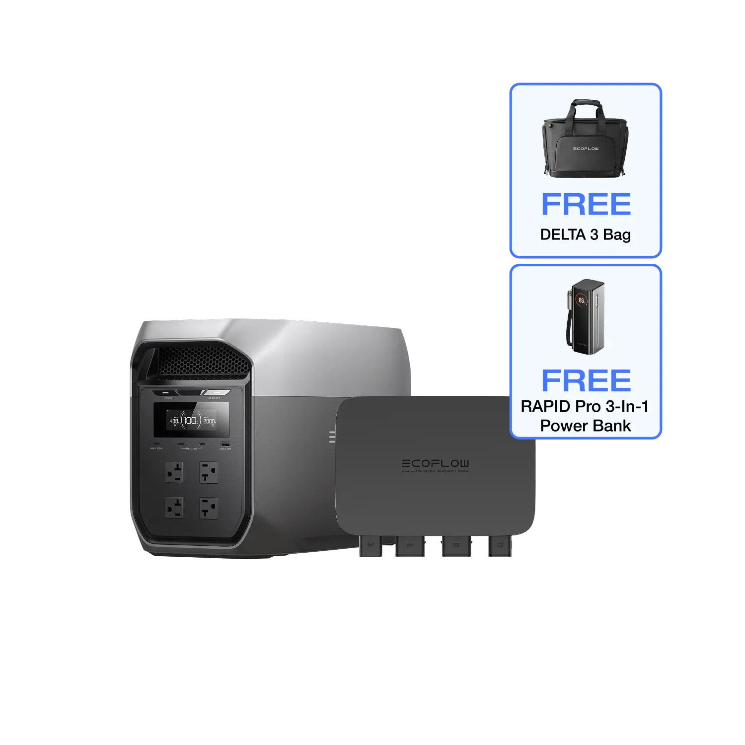 EcoFlow DELTA 3 Max Series Portable Power Station (2048Wh) 34 EcoFlow DELTA 3 Max Series Portable Power Station (2048Wh)