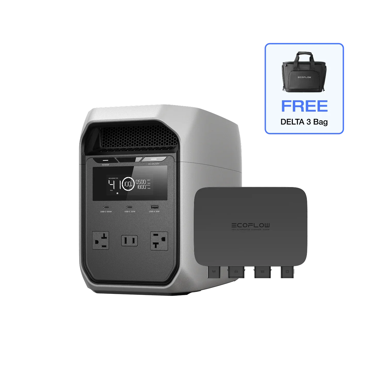 EcoFlow DELTA 3 Classic Portable Power Station (1024Wh) 18 EcoFlow DELTA 3 Classic Portable Power Station (1024Wh)