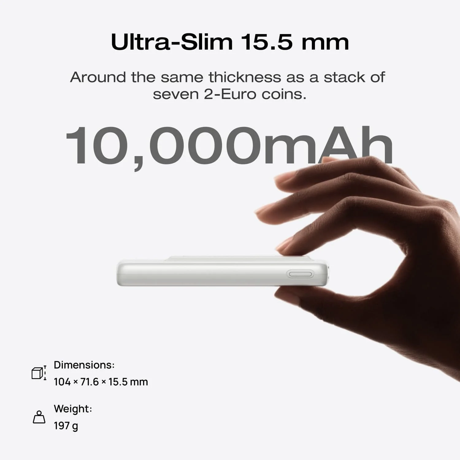 EcoFlow RAPID Mag Power Bank (10,000mAh, 7.5W, Magnetic Charging) 2 EcoFlow RAPID Mag Power Bank (10,000mAh, 7.5W, Magnetic Charging)