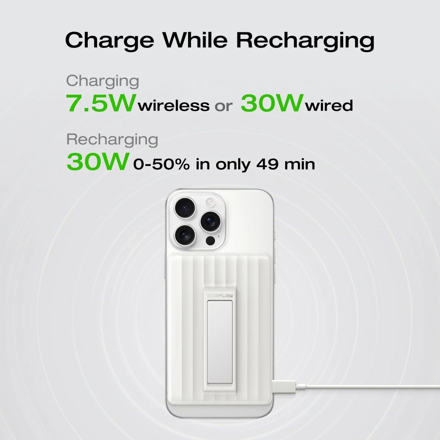 EcoFlow RAPID Mag Power Bank (10,000mAh, 7.5W, Magnetic Charging) 4 EcoFlow RAPID Mag Power Bank (10,000mAh, 7.5W, Magnetic Charging)