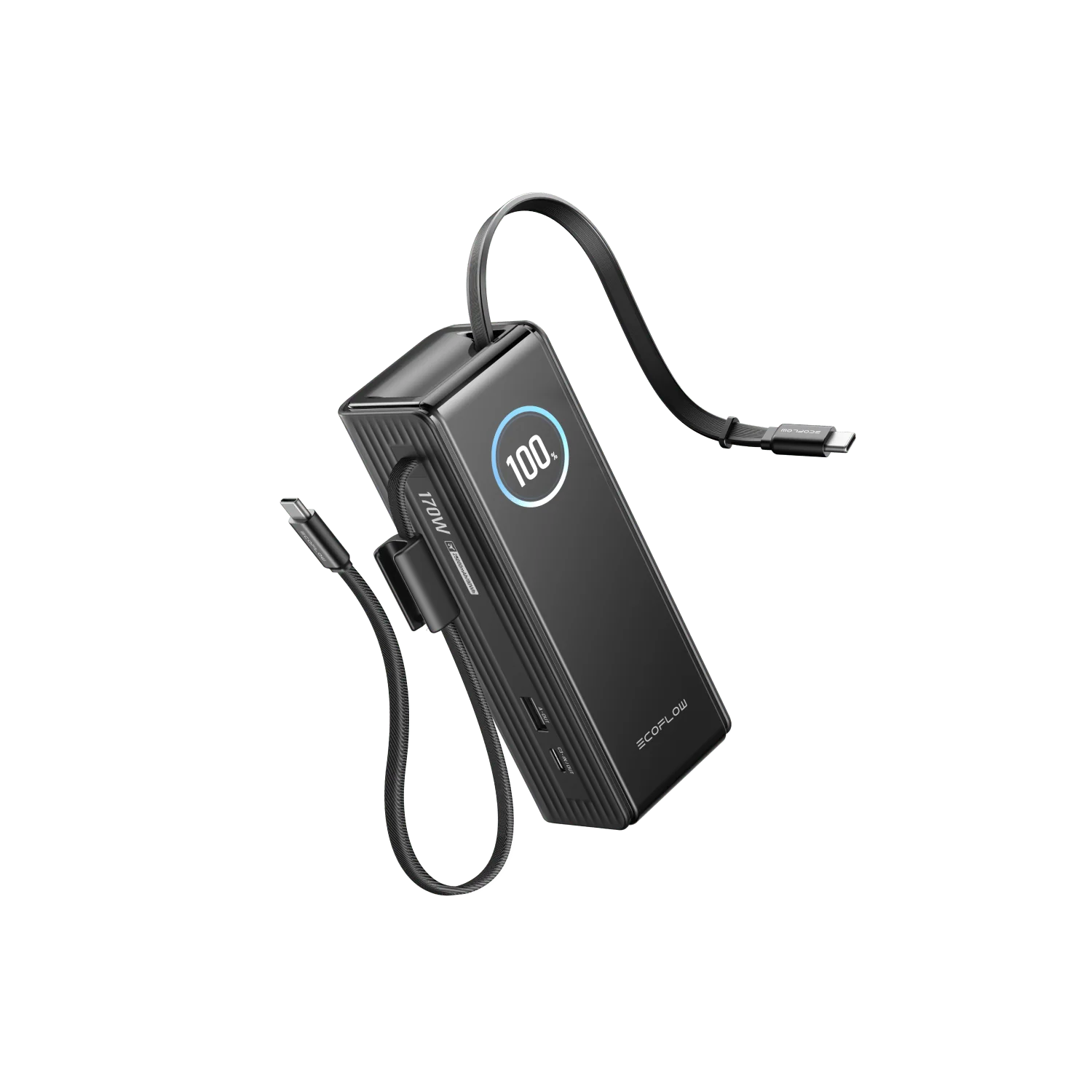 EcoFlow RAPID Power Bank (25,000mAh, 170W, 100W Built-In and Retractable Cables) 11 EcoFlow RAPID Power Bank (25,000mAh, 170W, 100W Built-In and Retractable Cables)