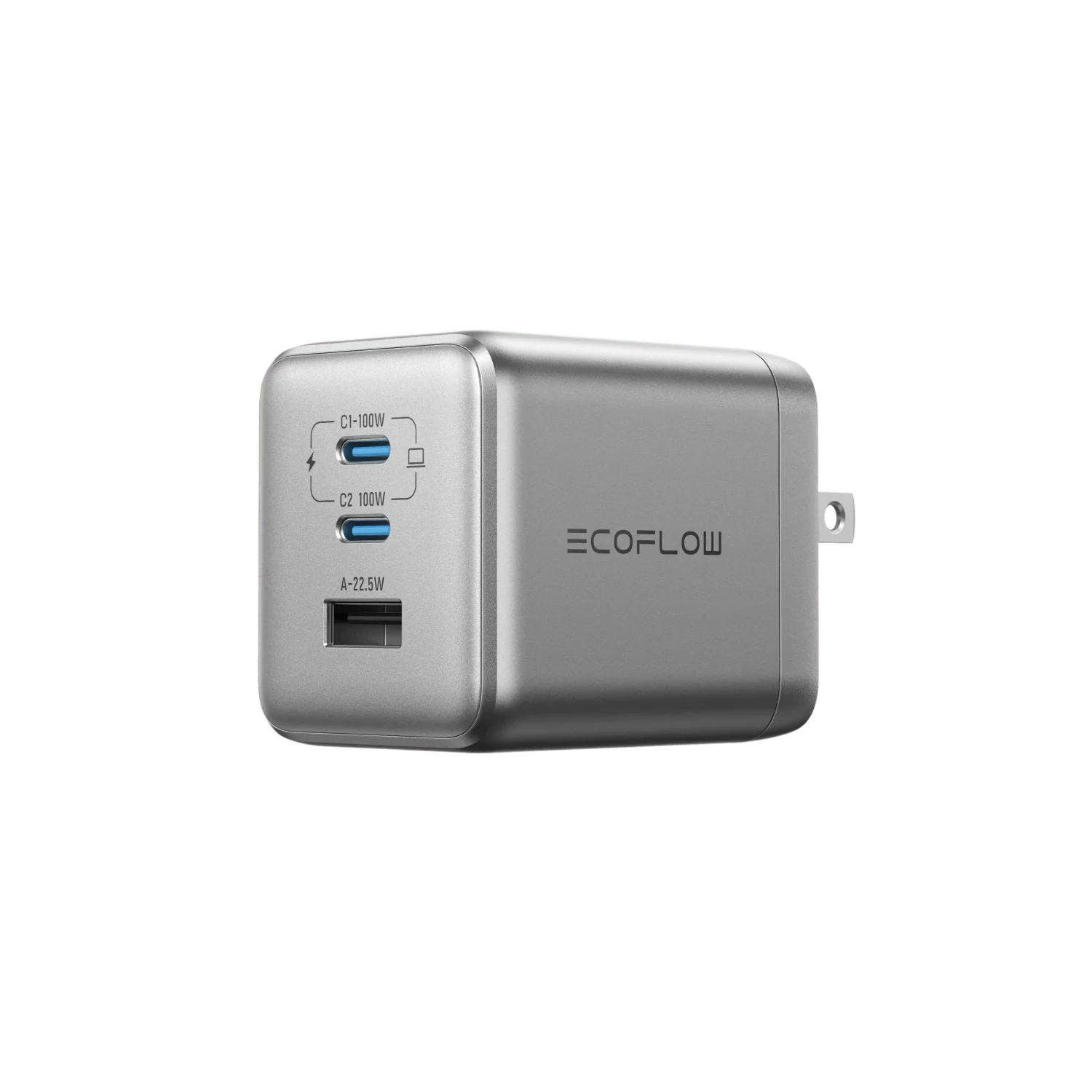 EcoFlow RAPID test 2 EcoFlow RAPID Pro Charger (100W, 3 Ports, GaN)