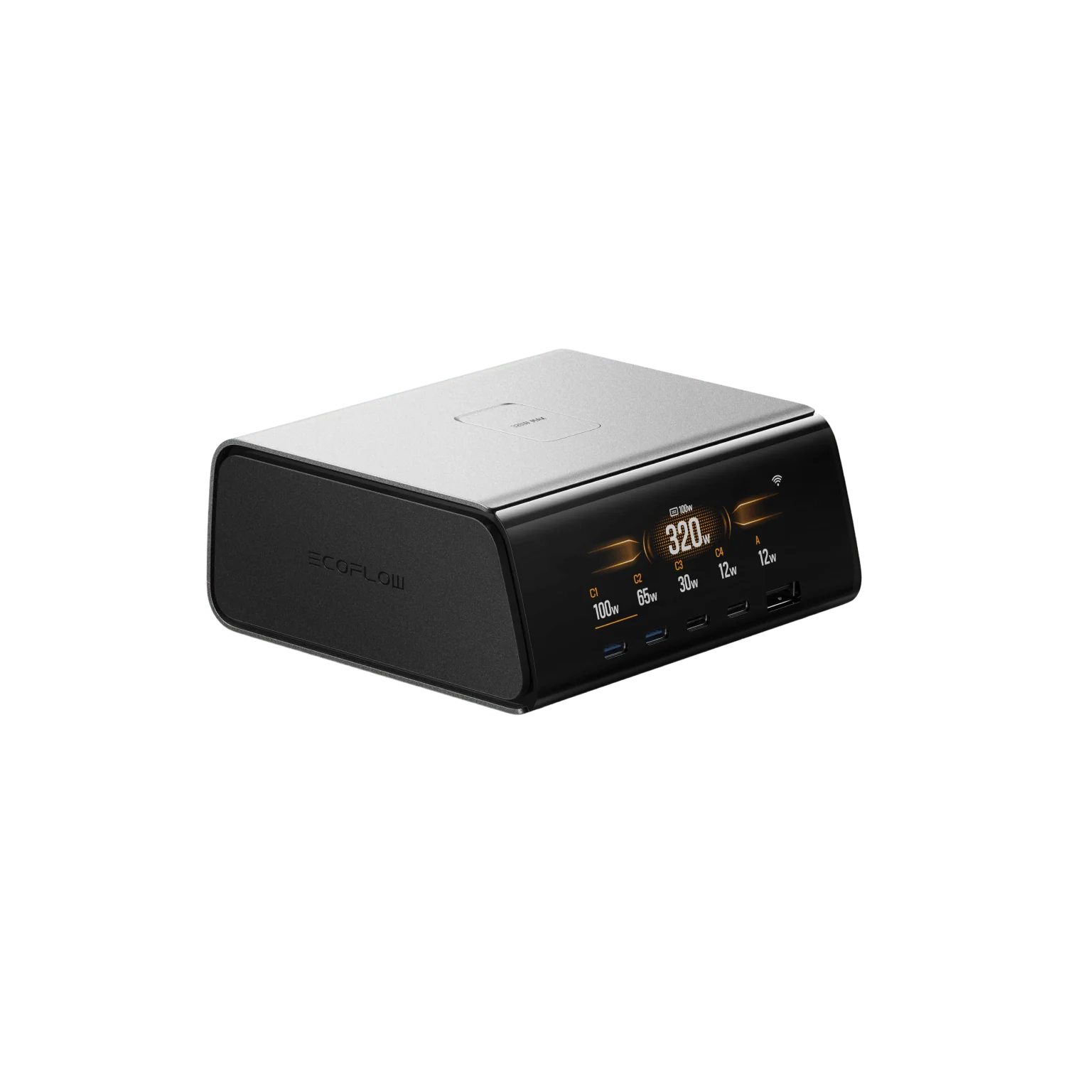 EcoFlow RAPID Pro Desktop Charger (320W, 5 Ports, GaN)