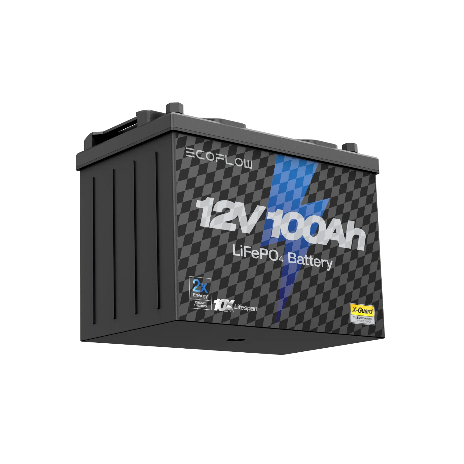 EcoFlow Lithium 12V 100Ah Deep Cycle LiFePO4 Battery 5 EcoFlow Lithium 12V 100Ah Deep Cycle LiFePO4 Battery