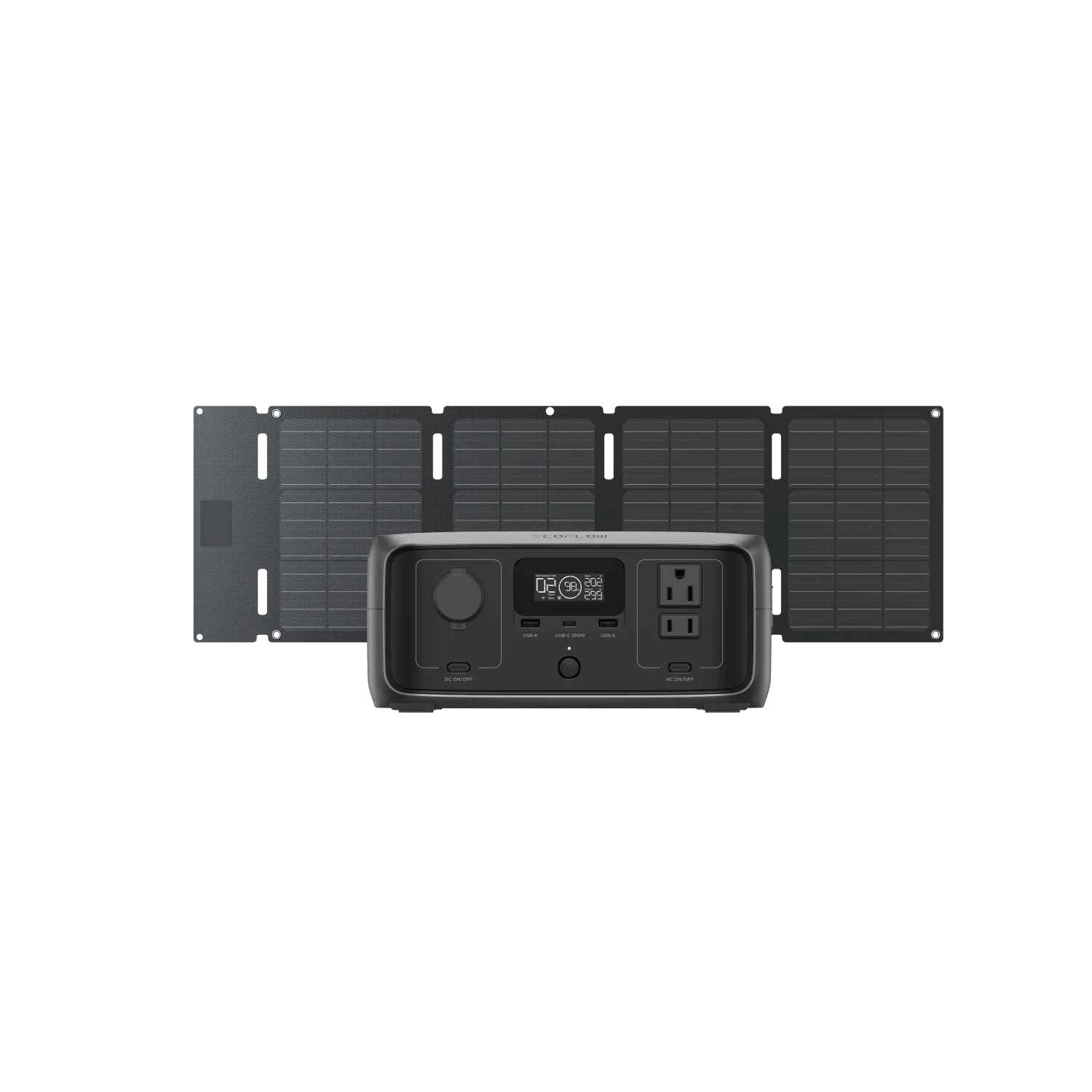 EcoFlow RIVER 3 + 45W Solar Panel 1 EcoFlow RIVER 3 + 45W Solar Panel