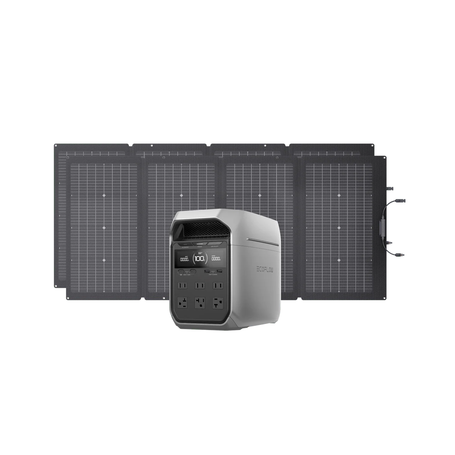 DELTA 3 Plus + 160W Solar Panel 2 DELTA 3 Plus + 160W Solar Panel