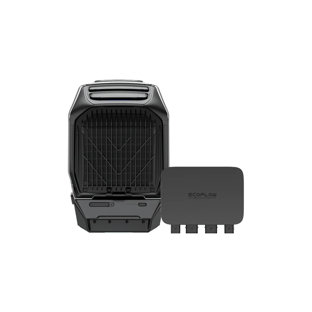 EcoFlow 500W Alternator Charger - APP Only 6 WAVE 3 + WAVE3 Battery + 500W Alternator Charger