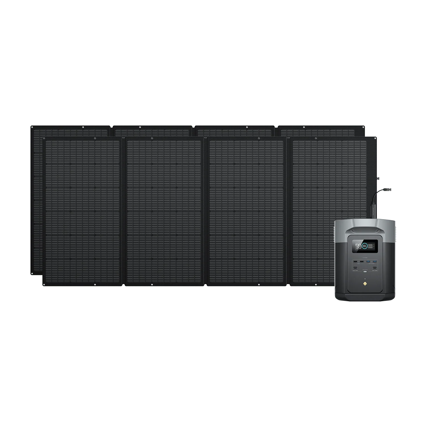 EcoFlow DELTA 2 Max Solar Generator (PV400W) 2 EcoFlow DELTA 2 Max Solar Generator (PV400W)