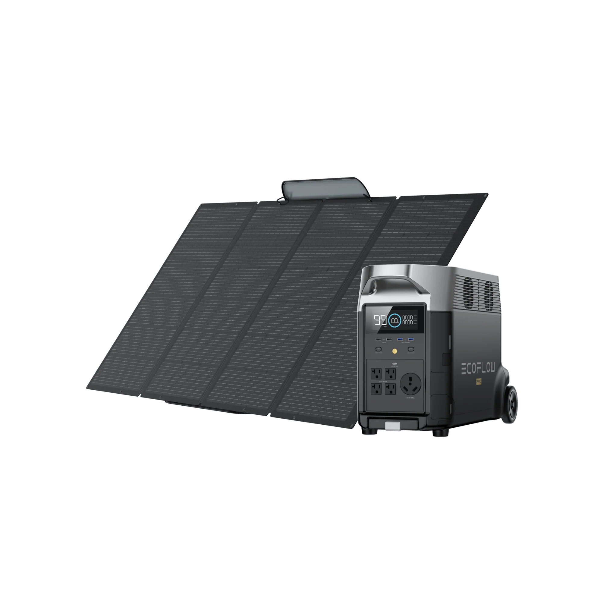 EcoFlow DELTA Pro Solar Generator (PV400W) 2 EcoFlow DELTA Pro Solar Generator (PV400W)