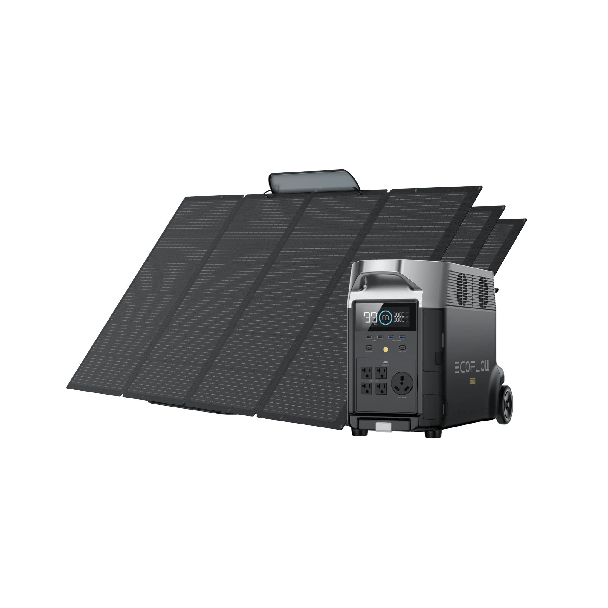 EcoFlow DELTA Pro Solar Generator (PV400W) 4 EcoFlow DELTA Pro Solar Generator (PV400W)