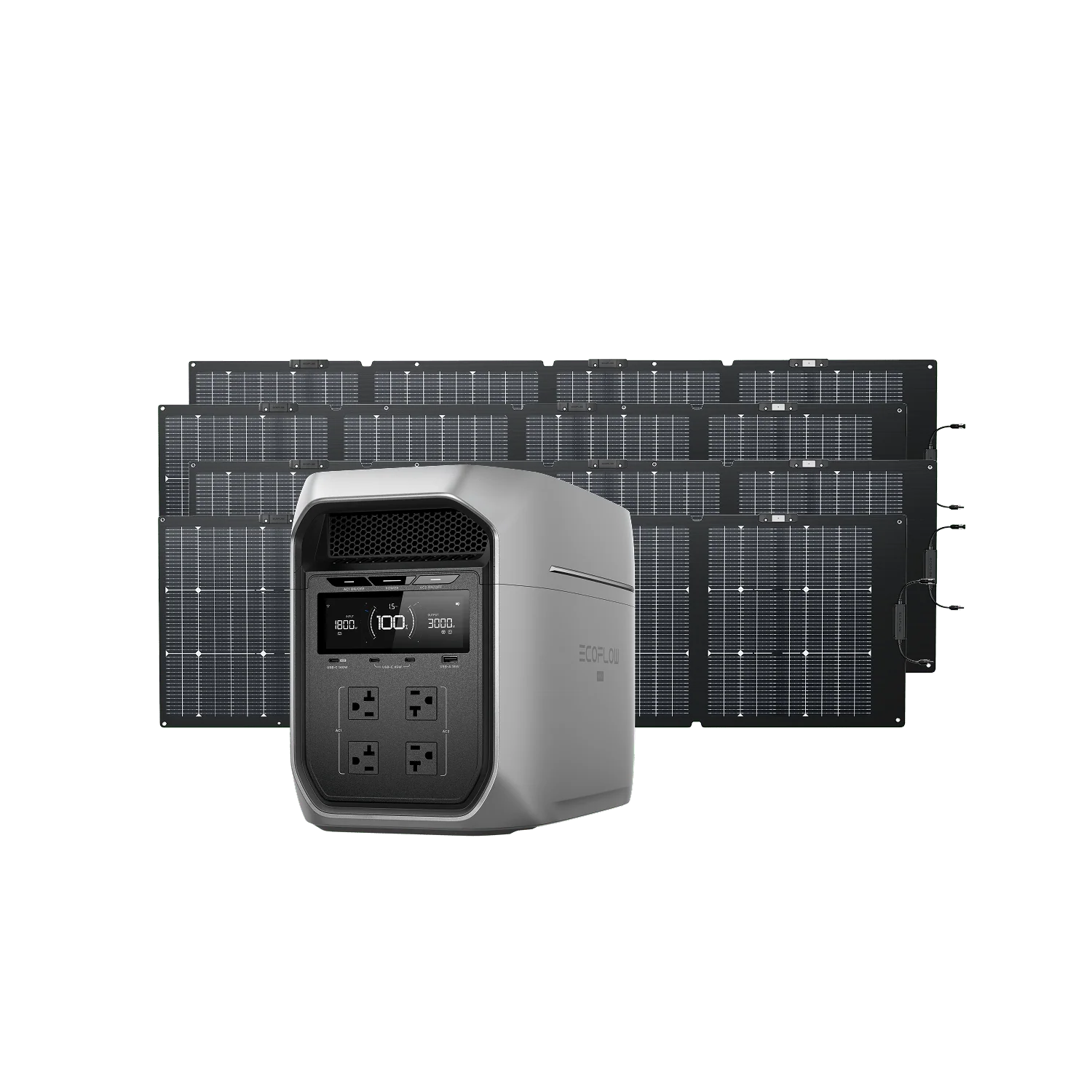 EcoFlow DELTA 3 Max Series Solar Generator (PV220W) 2 EcoFlow DELTA 3 Max Series Solar Generator (PV220W)