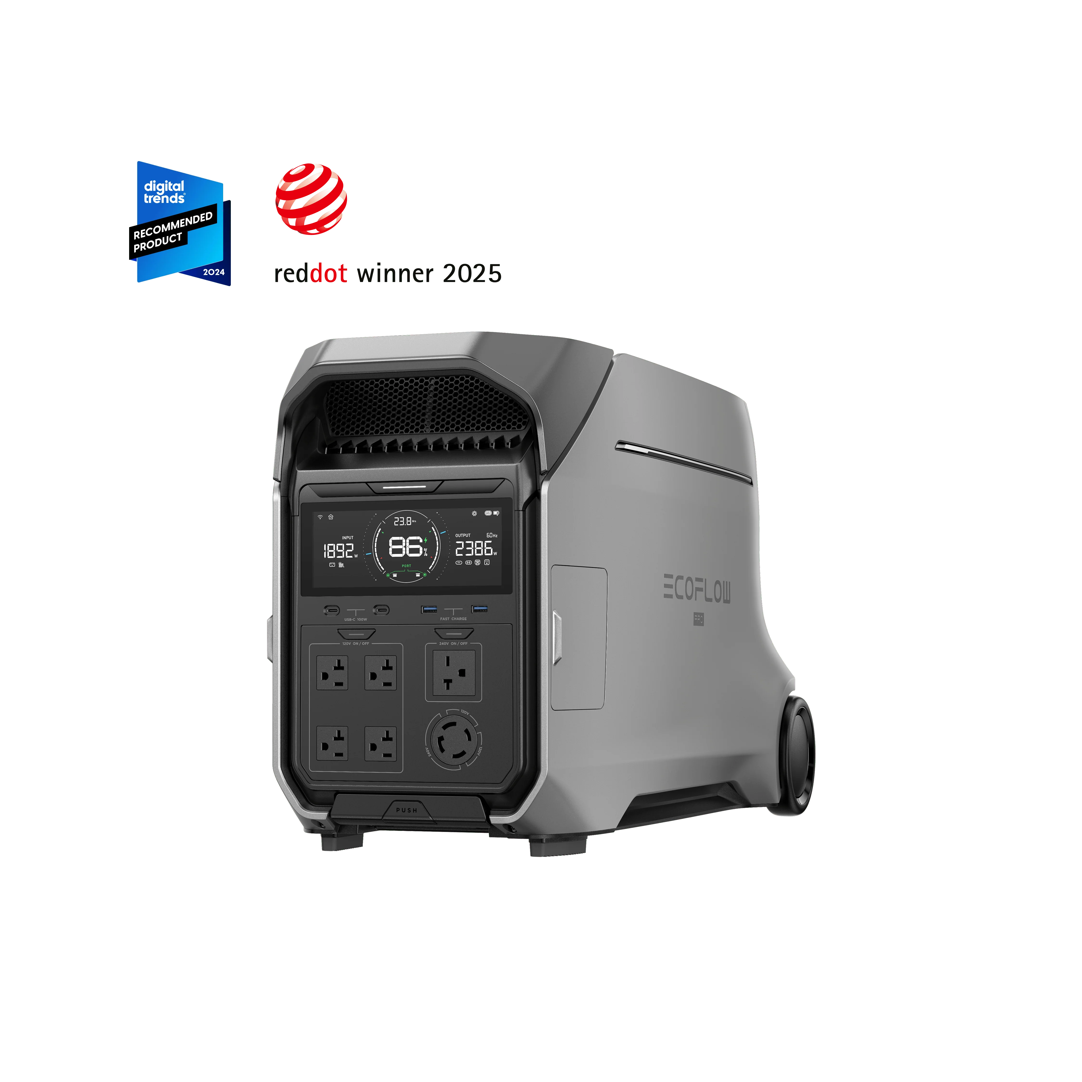 EcoFlow DELTA Pro 3 Portable Power Station (Refurbished)