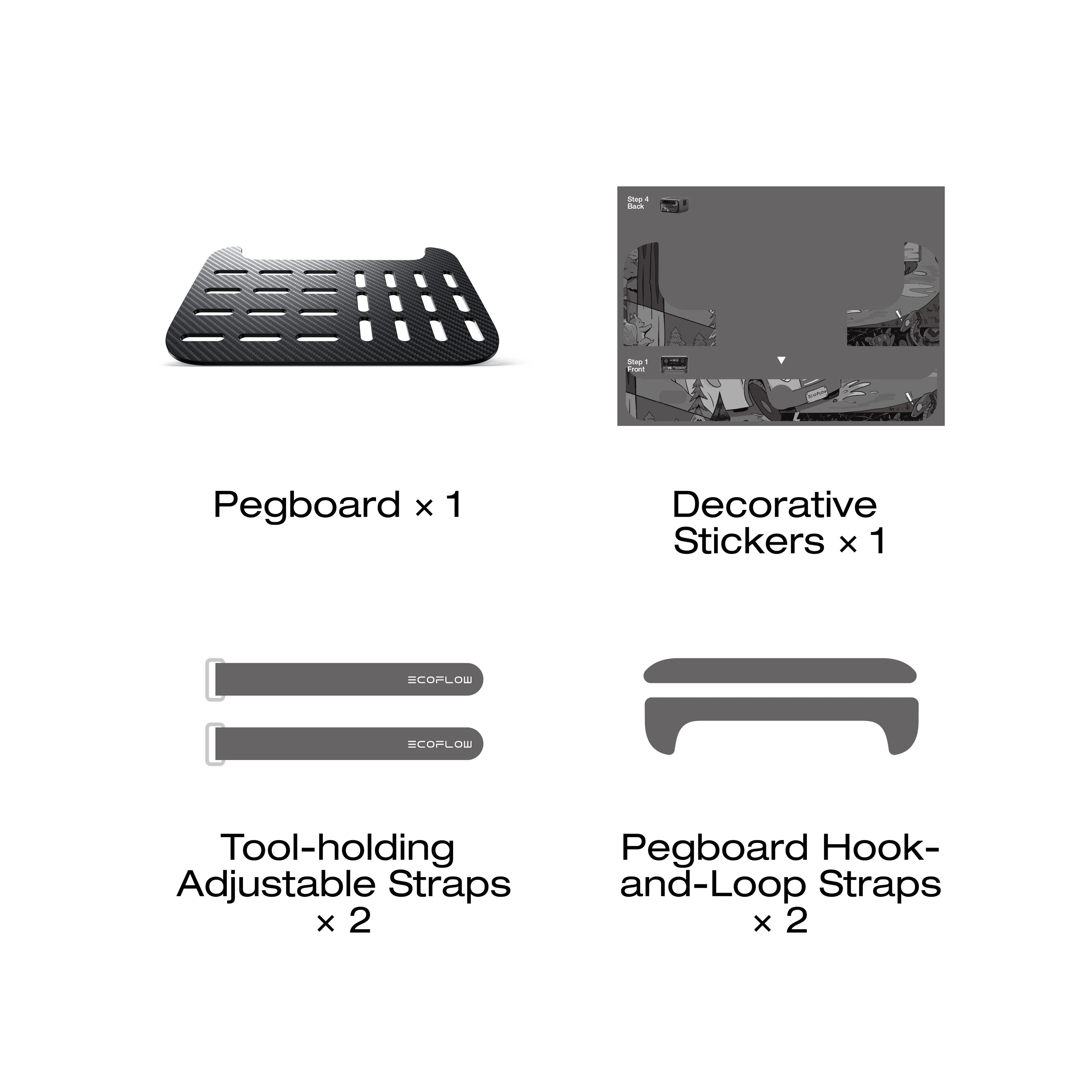EcoFlow RIVER 3 Plus Tool Pegboard 2 EcoFlow RIVER 3 Plus Tool Pegboard